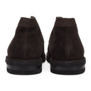 BROWN VELOUR CALF GENUINE LEATHER OXFORDS