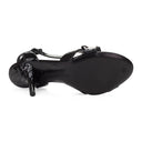 BLACK VERNIS SOFTY HEELS