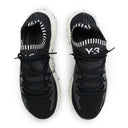 BLACK KNITTED 'RATIO RACER' SNEAKER