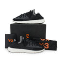 BLACK KNITTED 'RATIO RACER' SNEAKER