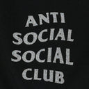 BLACK GLITTER 'BLINDED' HOODIE