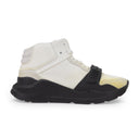 WHITE/BLACK RUNWAY REGIS M HIHIGH TOP SNEAKER