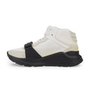 WHITE/BLACK RUNWAY REGIS M HIHIGH TOP SNEAKER
