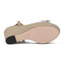 TAN WEDGE HEELS