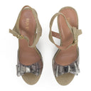TAN WEDGE HEELS