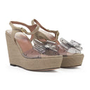 TAN WEDGE HEELS