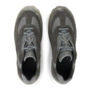 GREY LEATHER/WRAP SOLE SNEAKERS