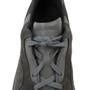 GREY LEATHER/WRAP SOLE SNEAKERS