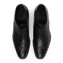BLACK GENUINE LEATHER DRESS SHOES