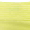 NEON YELLOW QUILTED CROP TOP