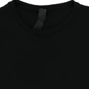 BLACK TWO LAYER LONG SLEEVE T-SHIRT