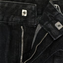 BLACK BIKER SKINNY JEANS