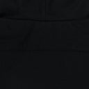 BLACK SIDE TIE HOODIE