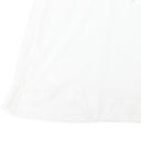 WHITE SHEER LONGLINE T-SHIRT