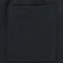 BLACK STUDDED LOGO SHORTS