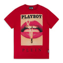 RED PRINTED T-SHIRT