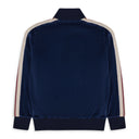 NAVY VELOUR TRACK JACKET
