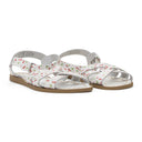 RED/WHITE SALT WATER SANDALS