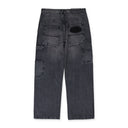 BLACK DENIM WORK PANTS
