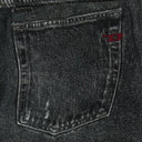 GREY P-ALSTON FLUID PRINTED TROUSERS