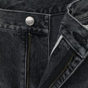 BLACK DENIM WORK PANTS