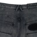 BLACK DENIM WORK PANTS