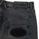 BLACK DENIM WORK PANTS