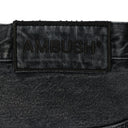 BLACK DENIM WORK PANTS