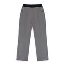 GREY WITH LOGO PULL ON ELASTIC BAND WAIST TROUSERS
