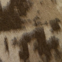CAMEL JACQUARD CREWNECK SWEATER