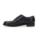 NAVY CAIMAN LACEUP DRESS SHOES