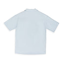 BLUE BOXY FIT GRAPES PRINT SHORT SLEEVE BUTTON-DOWN SHIRT