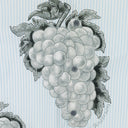 BLUE BOXY FIT GRAPES PRINT SHORT SLEEVE BUTTON-DOWN SHIRT