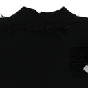 BLACK DESTROYED SWEATER