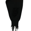 BLACK DESTROYED SWEATER