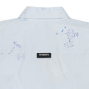 BLUE SCRIBBLED T-SHIRT