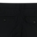 BLACK RING DETAIL CROPPED PANTS