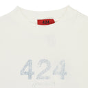 WHITE MILITARY LOGO T-SHIRT