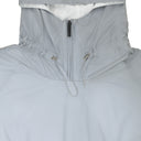 GREY ANORAK LONG RAINCOAT