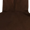 BROWN LOGO HOODIE