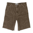 BROWN CORDUROY JOINER SHORTS