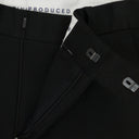BLACK SPORTS HEM TROUSERS