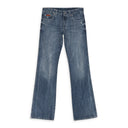 LIGHT BLUE LOW RISE BOOTCUT JEANS