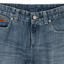 LIGHT BLUE LOW RISE BOOTCUT JEANS