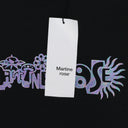 BLACK SHRUNKEN T-SHIRT