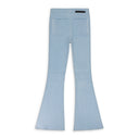 BLUE LIGHT DENIM STRAIGHT PANTS