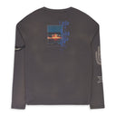 BLACK SUNSET PRINTED LS T-SHIRT