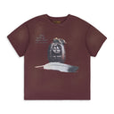 BURGUNDY BLOCK ROCKIN' BEATS VINTAGE T-SHIRT