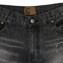 BLACK NAUTICAL TREASURE MAP DESTROYED JORTS
