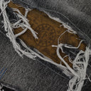 BLACK NAUTICAL TREASURE MAP DESTROYED JORTS